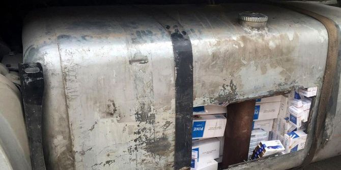 Mardin’de 38 Bin 800 Paket Kaçak Sigara Ele Geçirildi