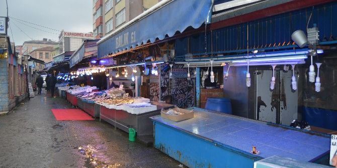 Trabzon’da Balık Sezonunun En Kısır Ve En Pahalı Dönemi Yaşanıyor