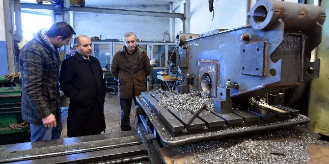 Vali Aktaş’tan Sanayi Sitelerine Ziyaret