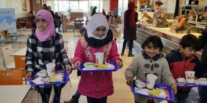 İlkokul Öğrencilerinden Örnek Davranış