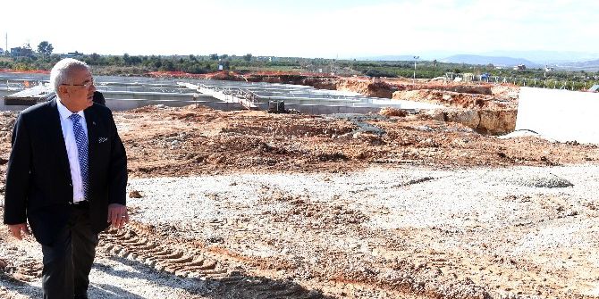 Kocamaz: “Mezitli Atıksu Arıtma Tesisi Şubat 2018’de Faaliyete Geçecek”