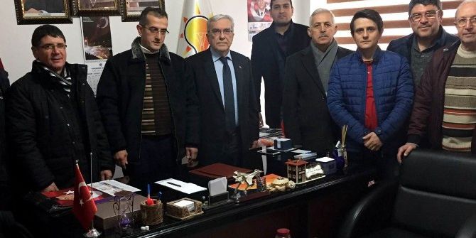 Başkan Aşık’tan Ak Partili Dinç’e ’Hayırlı Olsun’ Ziyareti