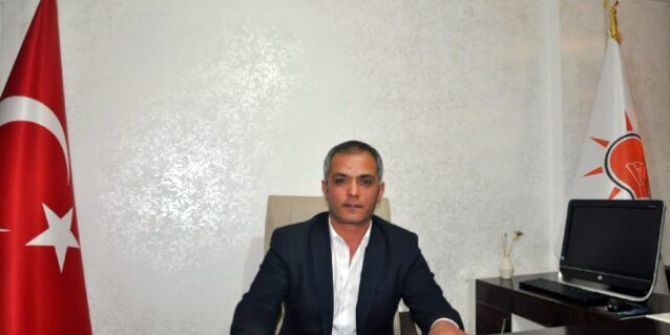 Ak Parti Doğubayazıt İlçe Başkanı İstifa Etti