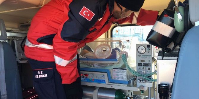 Ambulans Helikopter, Kalp Hastası 3 Günlük Bebek İçin Havalandı