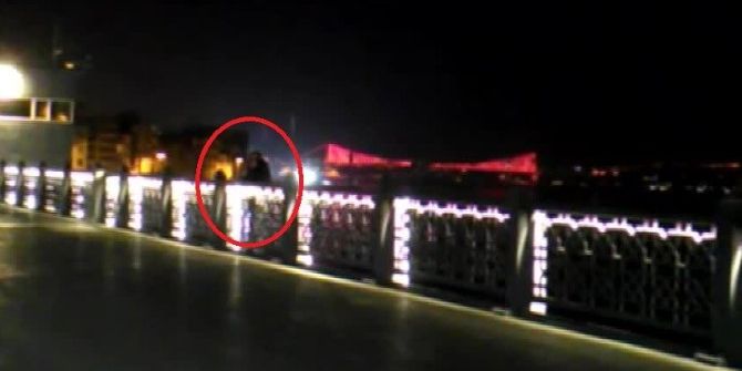 Galata’da Can Pazarı Kamerada