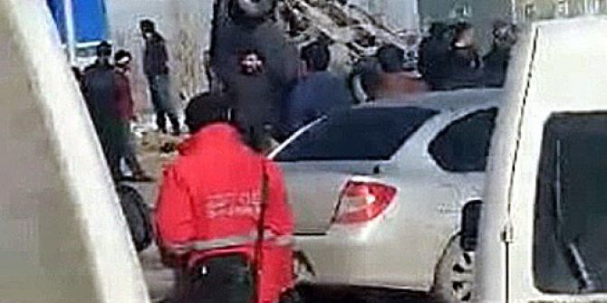 Zırhlı Polis Aracı Takla Attı