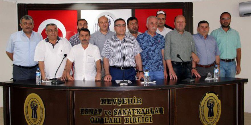 Esnaf Odaları Başkanları Darbe Girişimini Kınadı