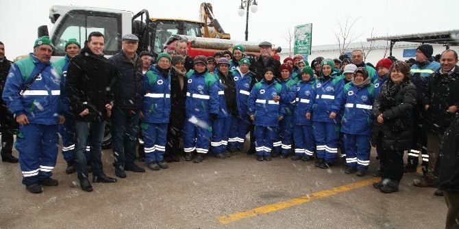 Başkan Kurt Karla Mücadele Ekibine Teşekkür Etti