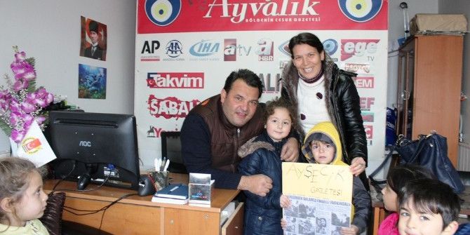 Minik Yüreklerden İha’ya Anlamlı Ziyaret