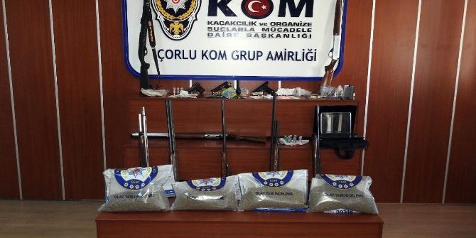 Çorlu’daki Huzur Operasyonuna 16 Gözaltı