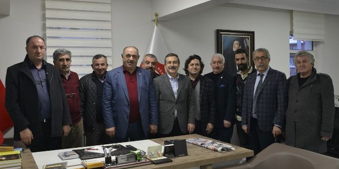 Başkan Ataç Habev’i Ziyaret Etti