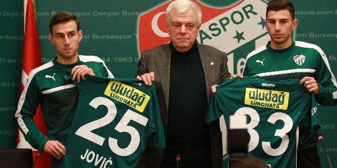 Bursaspor’da Çifte İmza