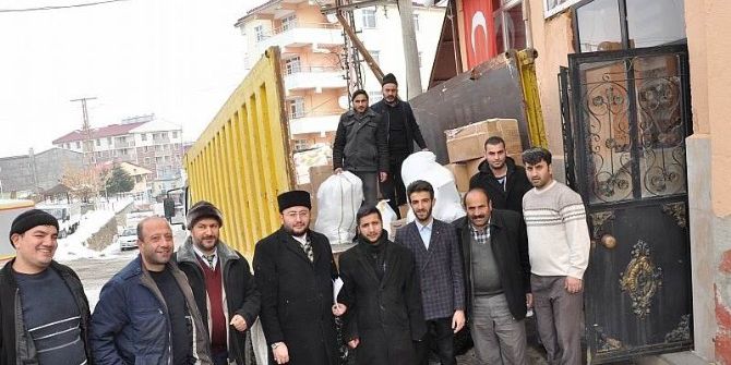 Mutki Müftülüğünden Halep’e Yardım