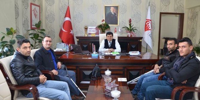 Engelli Sporculardan Müdür Bozçelik’e Ziyaret