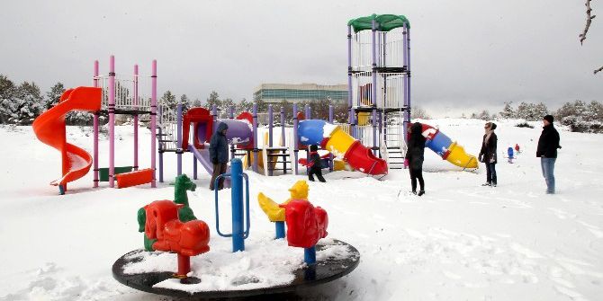 Çankaya’nın Parkları Kışın Da Güzel