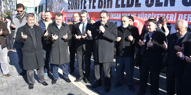 Halep’e Yardım Konvoyu Yola Çıktı