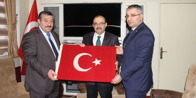 Kelkit Kaymakamı Yavuz Ve Belediye Başkanı Yılmaz, Vali İsmail Ustaoğlu’nu Ziyaret Etti