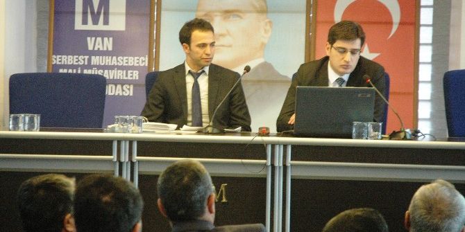 Van Smmmo’da Eğitim Seminerleri Sürüyor