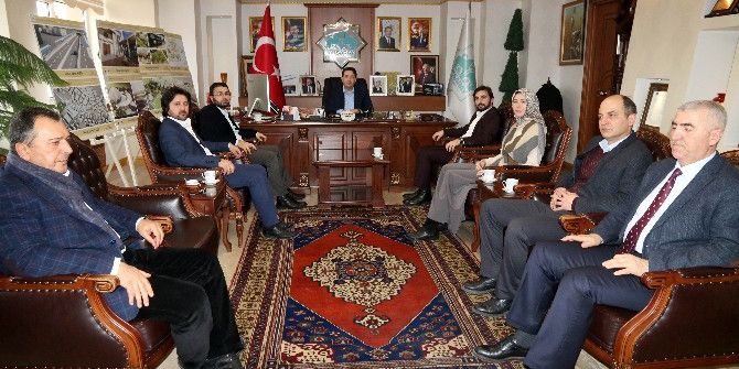 Türkiye Gençlik Vakfı’ndan Aksaray Belediyesi’ne Ziyaret