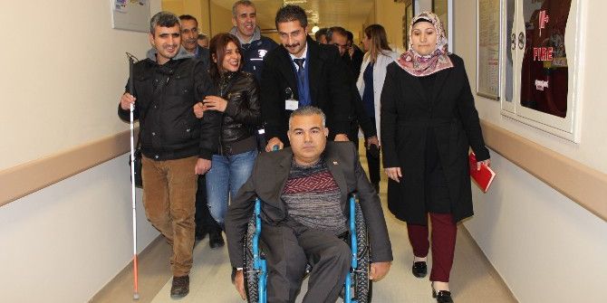 Hastanenin Engellilere Uygunluğu İncelendi