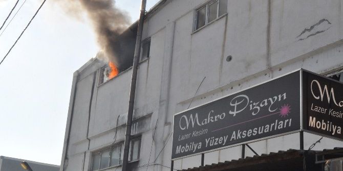 İmalathanede Yangın