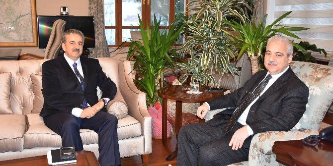 Vali Güvençer, Orman Ve Su İşleri Müdürlüğü’nü Ağırladı