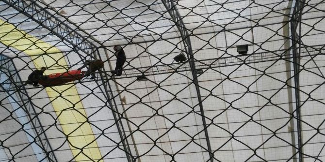 Elektrik Akımına Kapılan İşçiyi, Afad Kurtardı