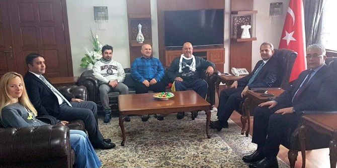 Dalış Ekibinden Vali Taşyapan’a Ziyaret