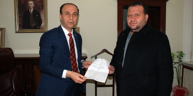 Gençlik Ve Spor Bakanlığından Adıyaman 1954 Spor’a Yardım Çeki