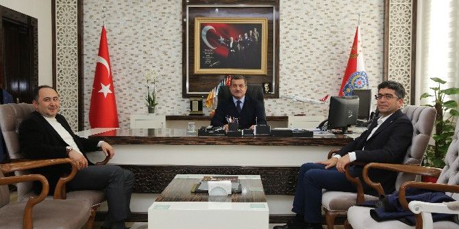 Başkan Sarıoğlu, İl Emniyet Müdürü Uzunkaya’yı Ziyaret Etti