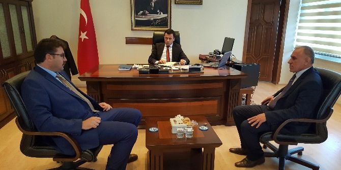 Bilican Spor Kulübü Heyetinden Kaymakam Uzan’a Ziyaret