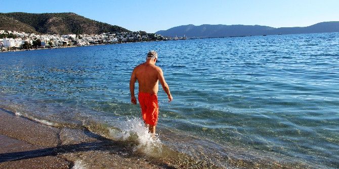 Türkiye’de Kar Çilesi, Bodrum’da Deniz Keyfi