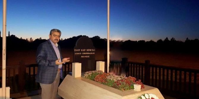Başkan Alıcık Rauf Denktaş’ı 5. Ölüm Yıl Dönümünde Andı