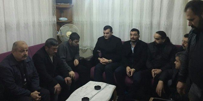 Aydın Mhp Gazi Sami Güler’i Ziyaret Etti