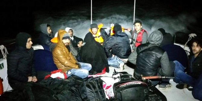 Didim’de 16 Kaçak Göçmen Yakalandı