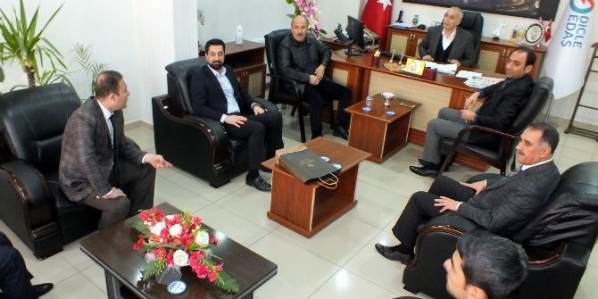 Bölge Hastanesi’nden Dicle Elektrik’e Teşekkür Ziyareti