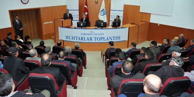 Vali Tapsız, Muhtarlarla Buluşmalarına Devam Ediyor