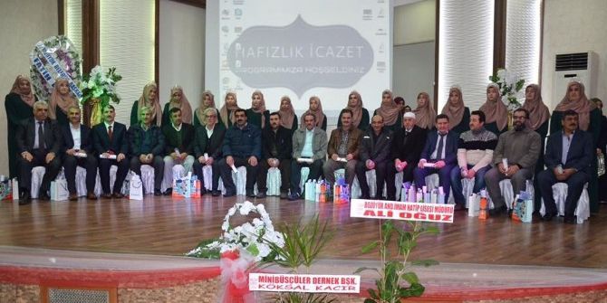 Bozüyük 16 Hafız Daha Yetiştirdi
