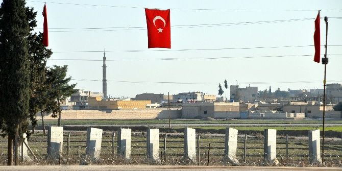 Suriye Sınırındaki Duvar Örme Çalışmaları Devam Ediyor