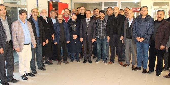 Ak Parti Kahta Teşkilatı Başkanvekili Ahmet Aydın’a Sahip Çıktı