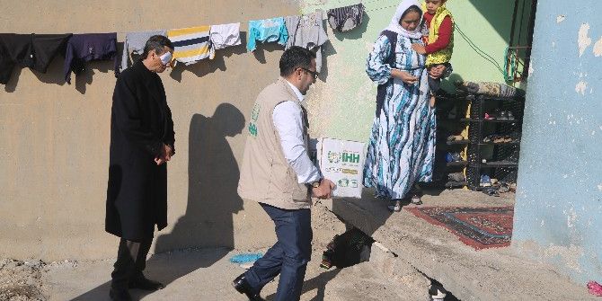 İhh Şırnak Şubesinden Battaniye Ve Gıda Yardımı