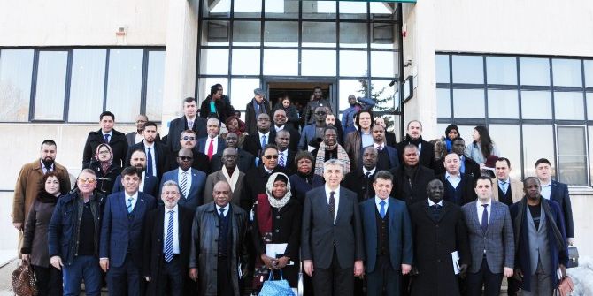 Afrika Büyükelçileri Konya Ticaret Borsası’nı Ziyaret Etti