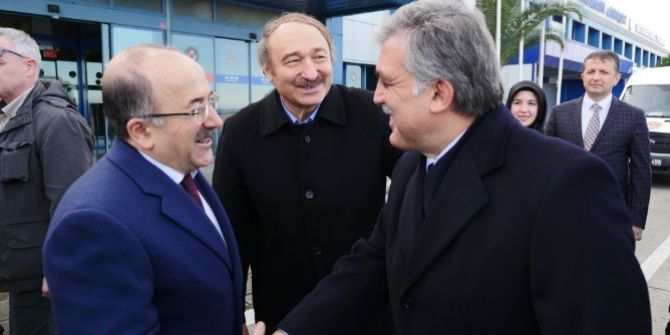 Eski Cumhurbaşkanı Abdullah Gül Taziye İçin Trabzon’da