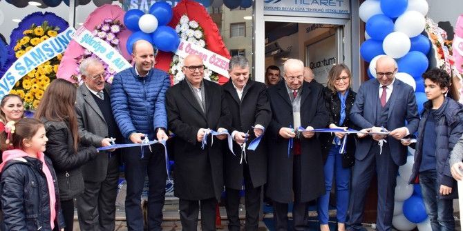 Başkan Eşkinat, Beyaz Eşya Mağazası Açılış Törenine Katıldı