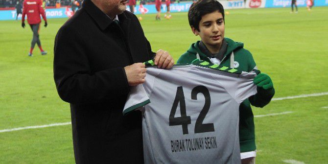 Şehit Fethi Sekin’in Oğlu Konyaspor - Galatasaray Maçında