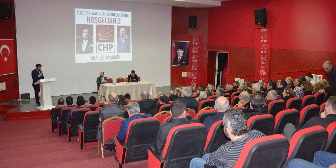 Chp Fatsa Danışma Kurulu Toplantısı