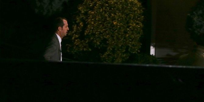 Saffet Sancaklı Eşinin Kaldırıldığı Hastaneye Geldi