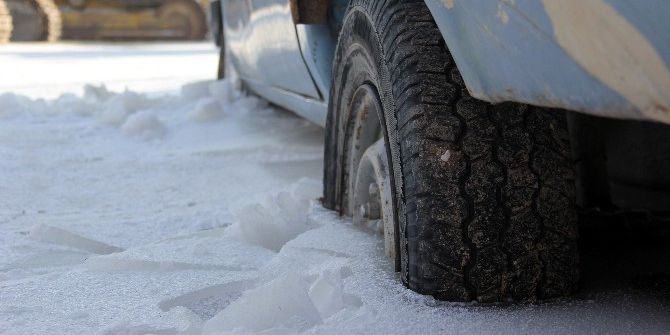 Kanalizasyon Suyunun Bastığı Sanayi Sitesi Buz Tuttu