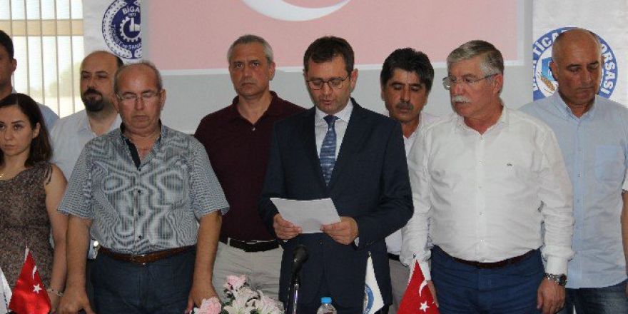 Biga’da Darbe Karşıtı Ortak Hareket