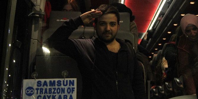 İha Muhabiri Askere Uğurlandı